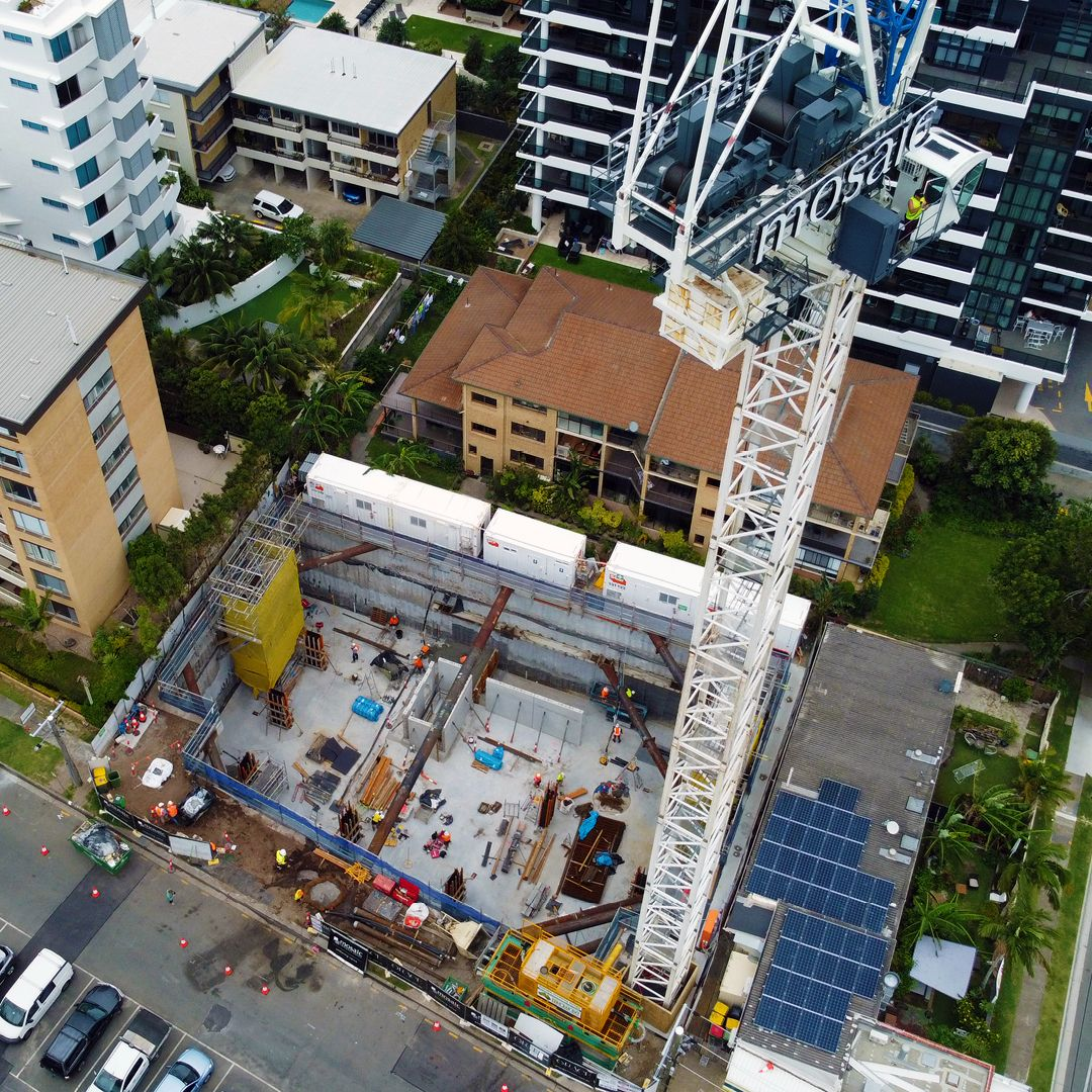 Aerial view of the Grace Project.