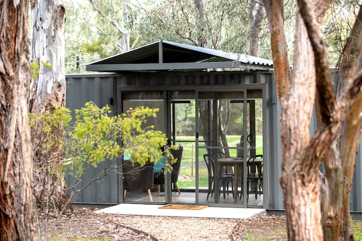 Container flats can create a 'home away from home' on your property. Source: AirBnB, Victoria, Australia.
