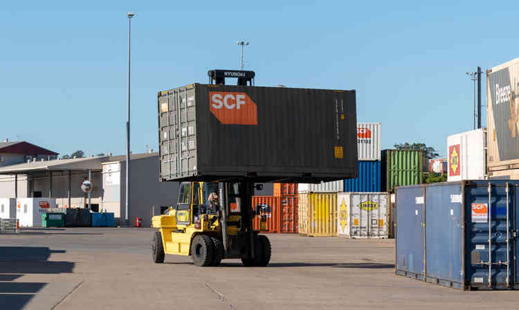 SCF 20Ft Pallet Wide Full Width Fork