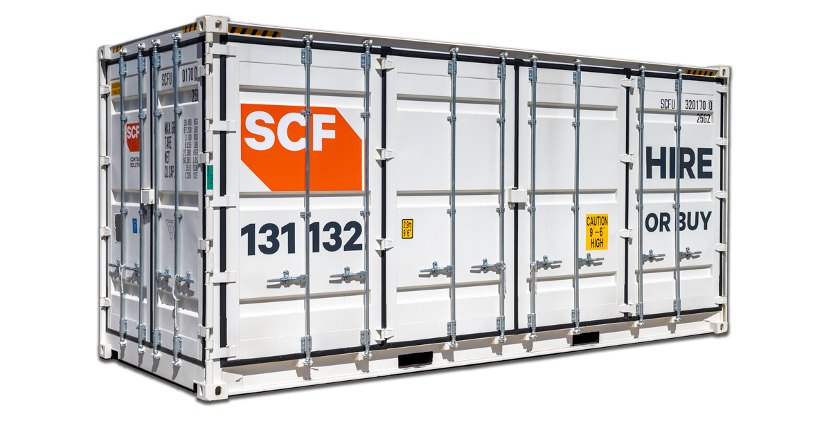 Product Banner Image - 20ft Side Opening Shipping Container