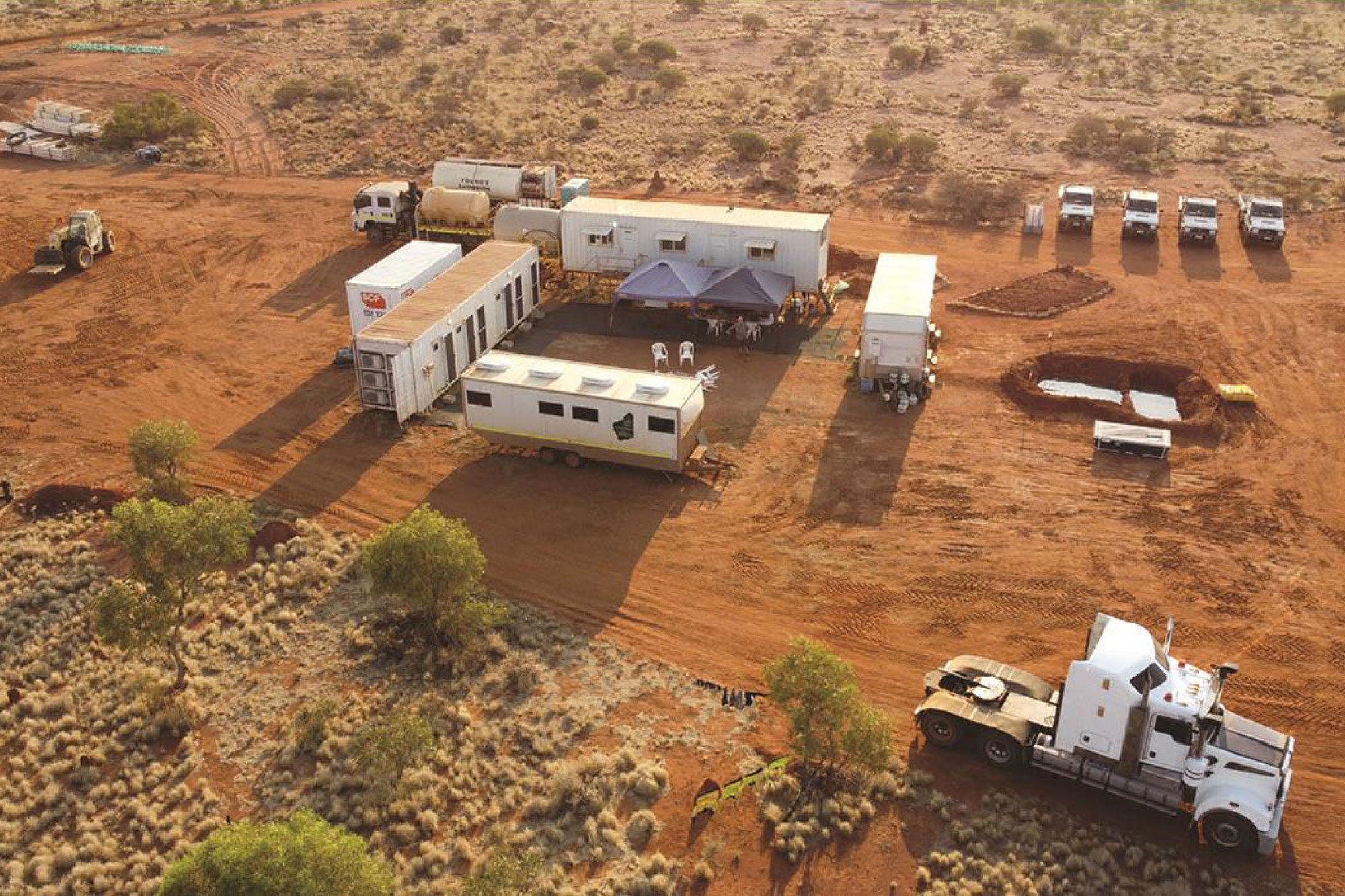 A remote site with some SCF site infrastructure.