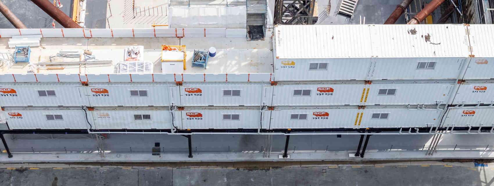 SCF 20Ft Crib Ex Toilet Full Width Aerial