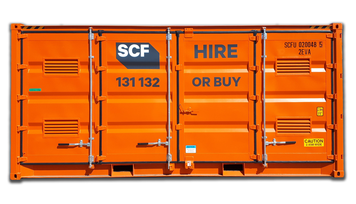 Product Banner Image - 20ft Dangerous Goods Single Side Door