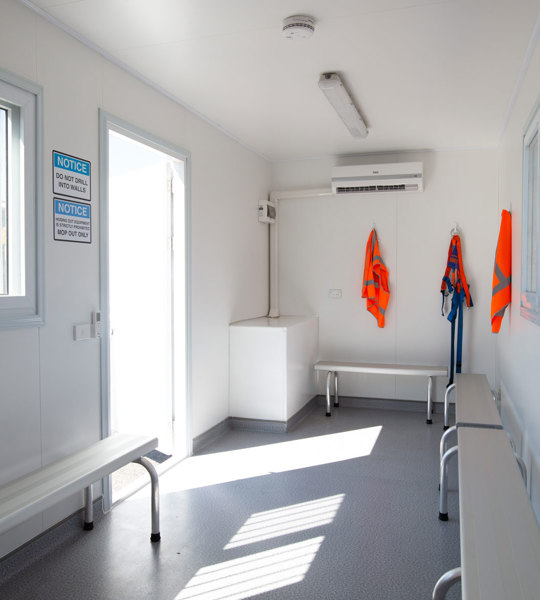 20ft Change Room