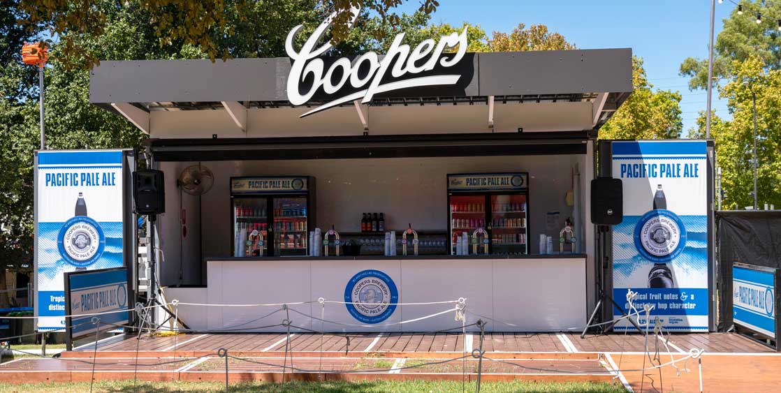 Coopers Shipping Container Bar.