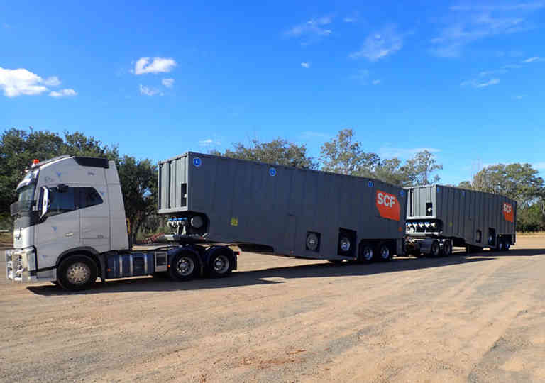 SCF Bulk Liquid Road Train