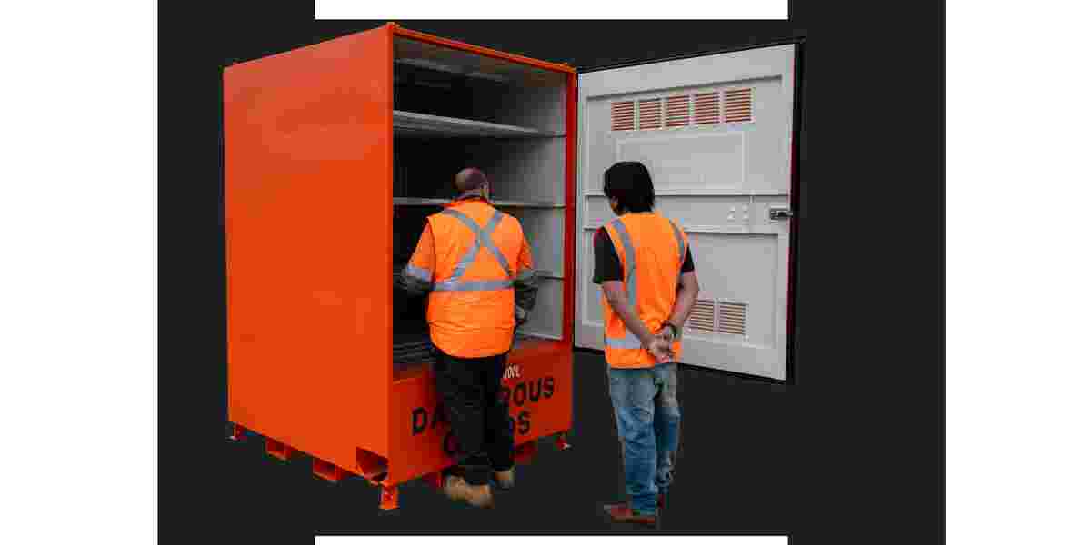 Product Banner Image - Chemical Storage Cabinet 1 Pallet Wide