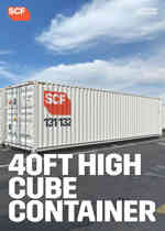 40ft High Cube Shipping Container