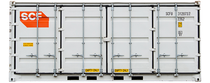 20ft Side Door Shipping Container - Plenty of side access