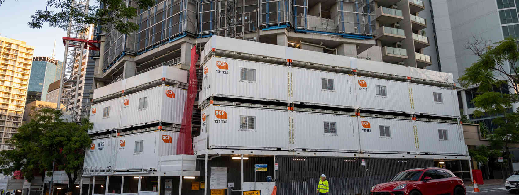 SCF 40Ft Office Lunch Full Width Day