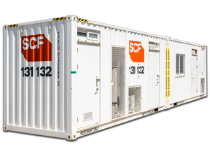 SCF Container Solutions - 40ft Crib with Separate Bathroom