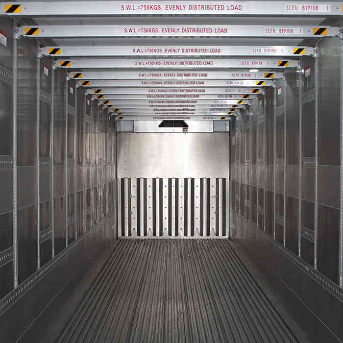 48ft Refrigerated Container | Up to 48 temp-controlled pallets