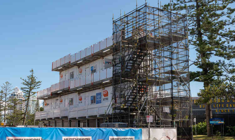 SCF 20Ft Changeroom Full Width Site