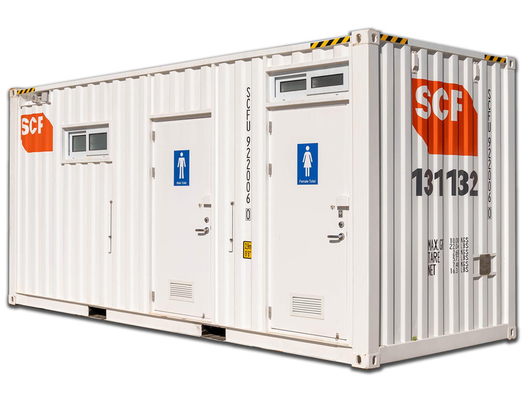 20ft Ablution Block