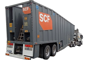 SCF Container Solutions - 48ft Wheeled Bulk Storage Tank