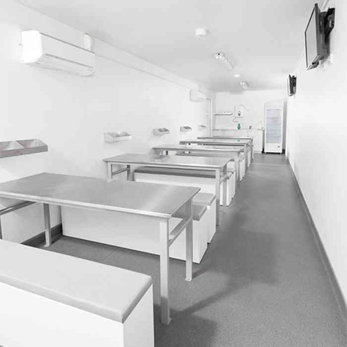 SCF Containerised Accommodation | Empty Crib Room