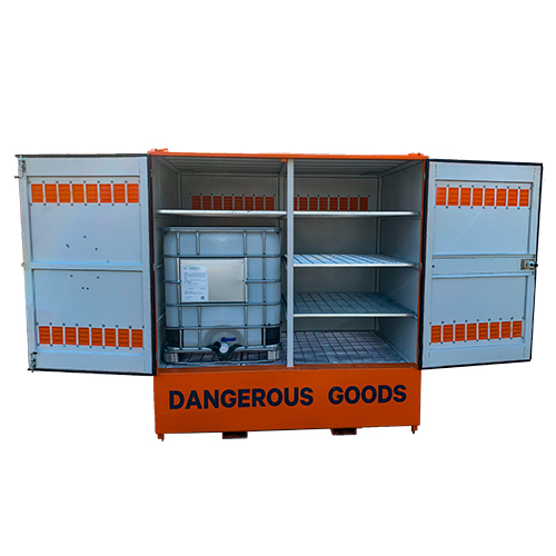 Safely store DG goods in a lockable cupboard