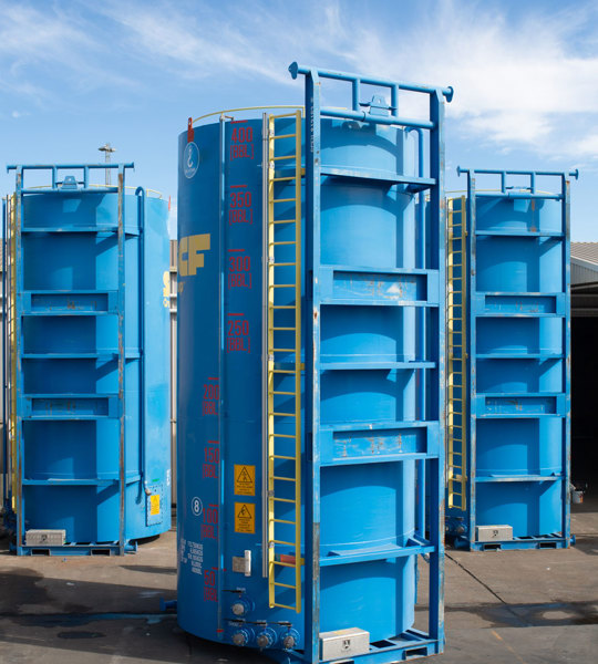 40ft Bulk Liquid Storage Tank Containers | SCF