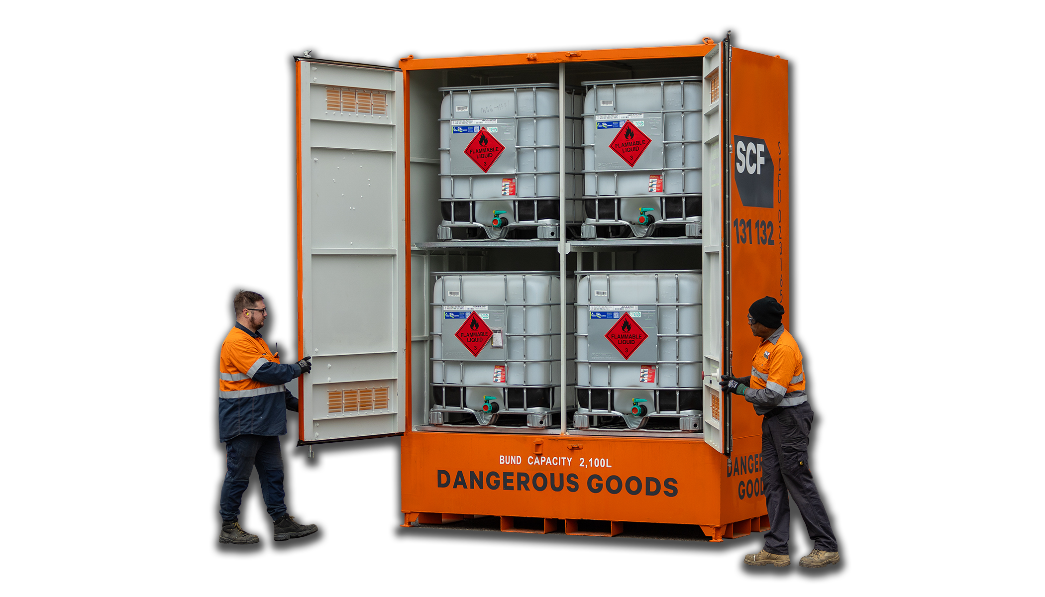 Product Banner Image - Chemical Storage Cabinet 4 IBC