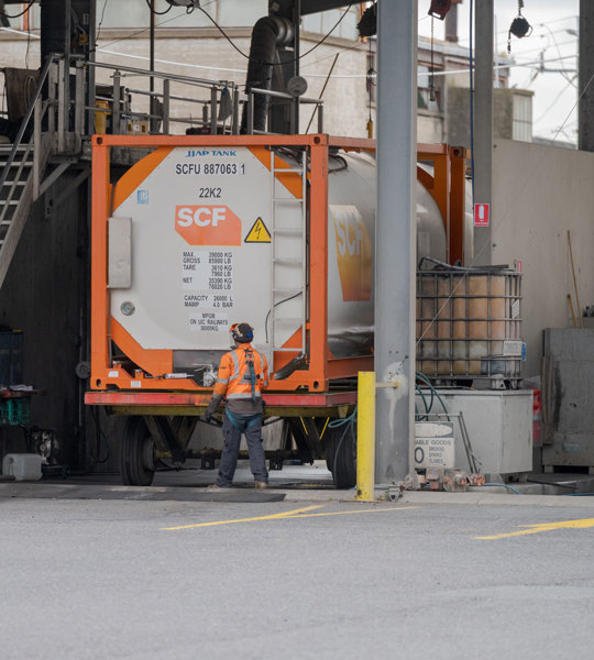 SCF Tank Services Bay