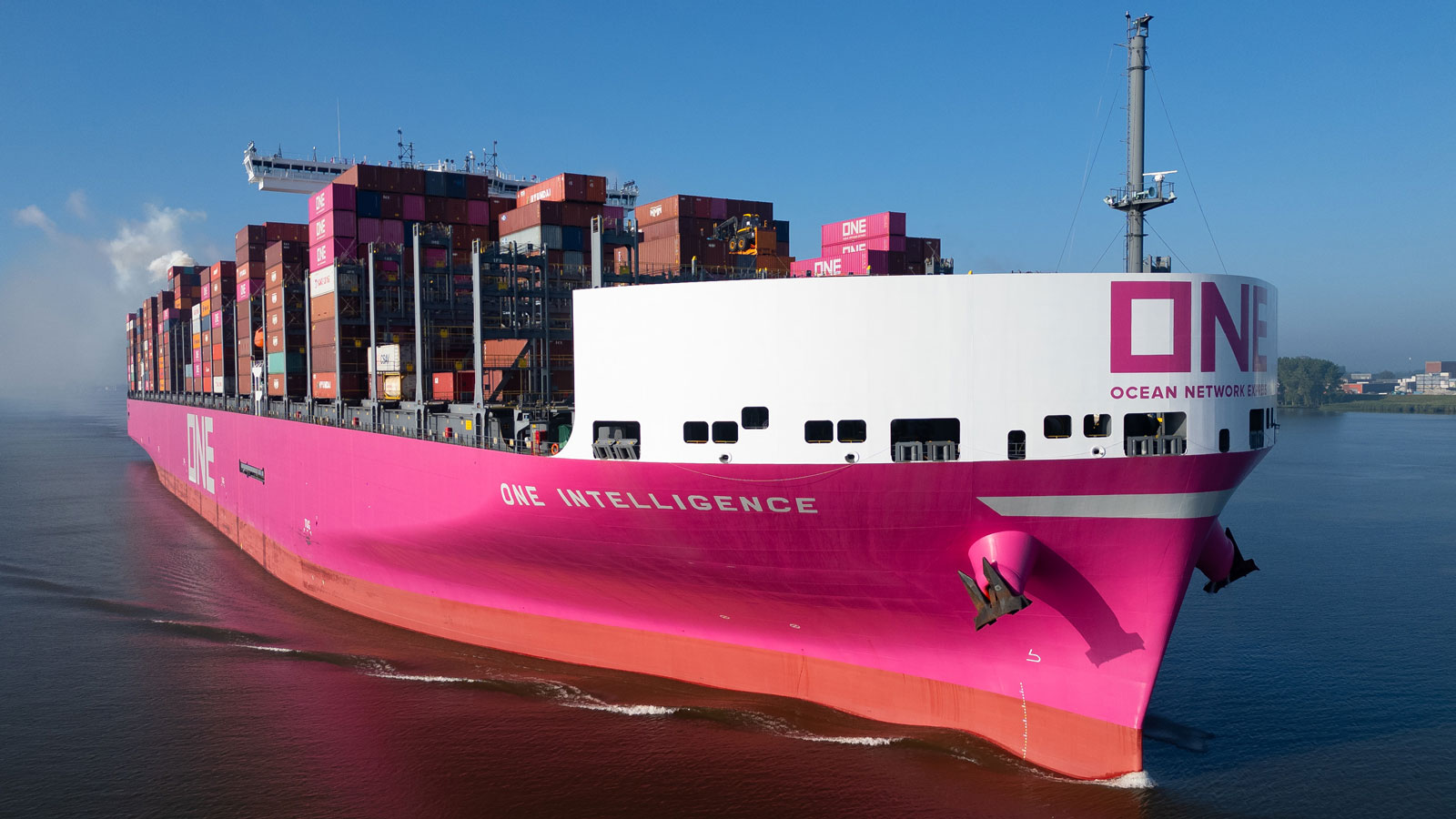 Pink One Container Ship World's Largest Shipping Container Ships | SCF