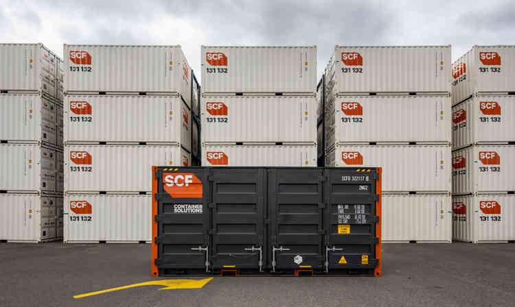 SCF 20Ft Side Door Closed Depot