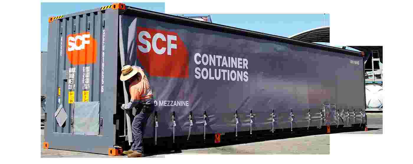 Product Banner Image - 40ft Tautliner Container