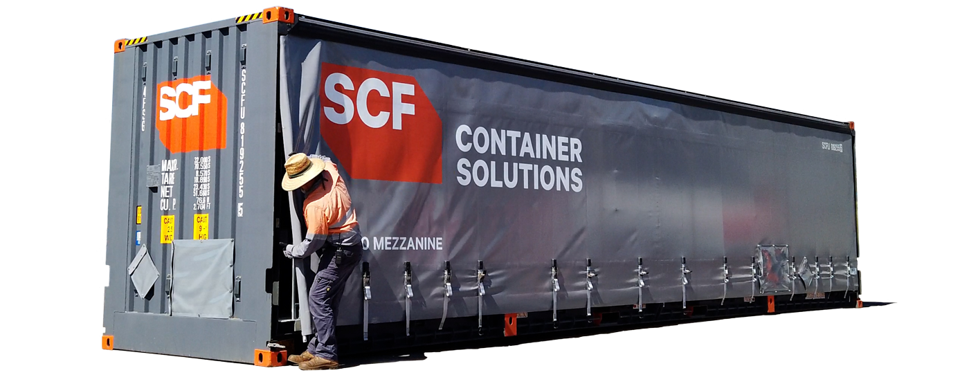 Product Banner Image - 40ft Tautliner Container