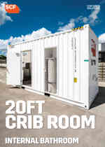 20ft Self Contained Crib and Bathroom