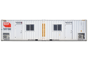 SCF Container Solutions - 40ft Container Office & Lunch Room