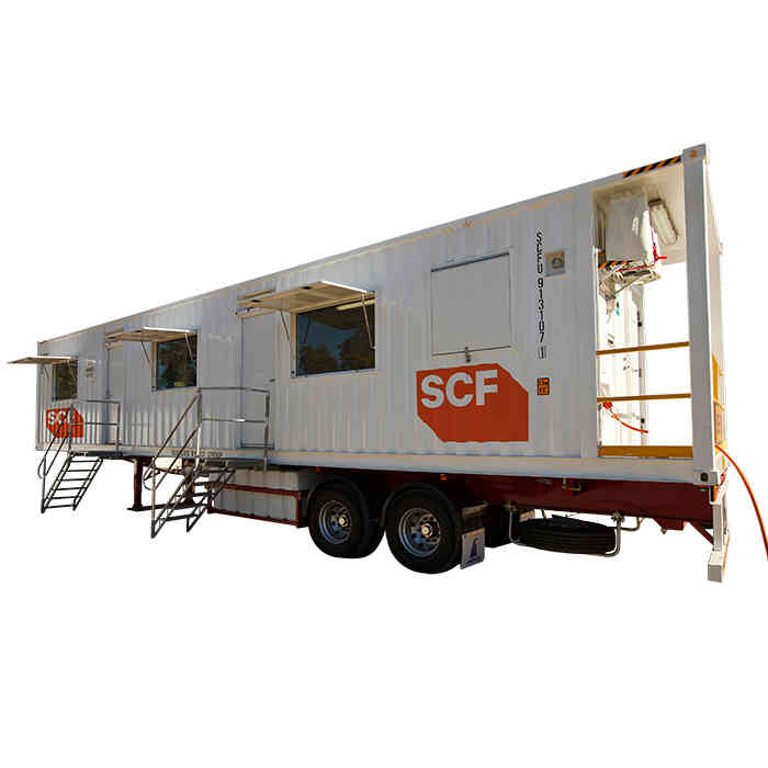 SCF Trailerised Accommodation | SIde