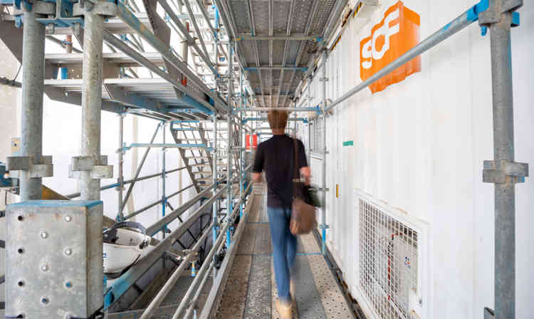 SCF 20Ft Crib Full Width Scaff