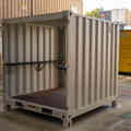 SCF 10ft container built as a smoking hut for a worksite
