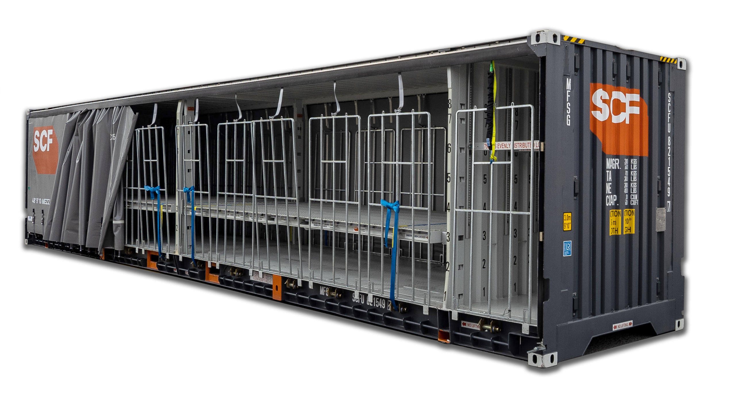 Product Banner Image - 48ft Tautliner Container