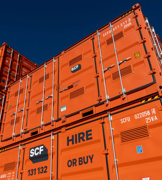 20ft Dangerous Goods Double Side Door 