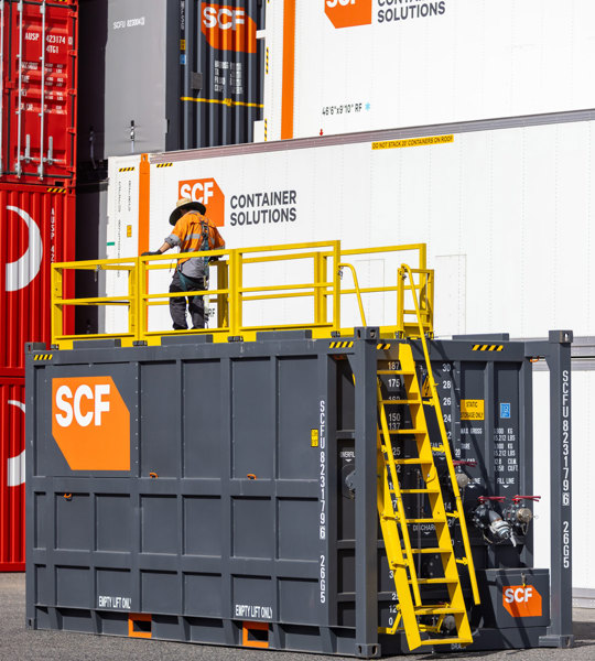 SCF 20ft Flowback Bulk Liquid Tank