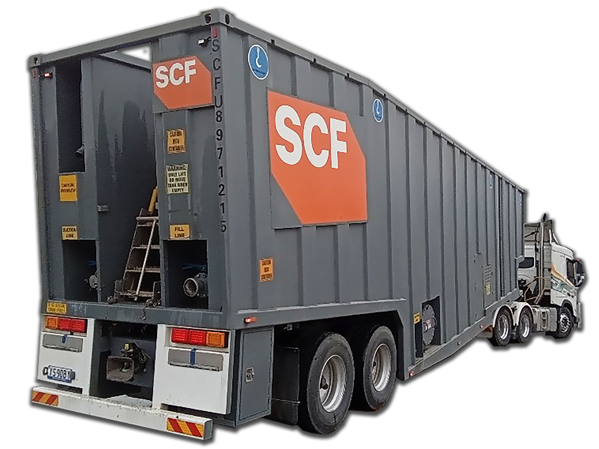 Product Banner Image - 48ft Wheeled Bulk Storage Tank
