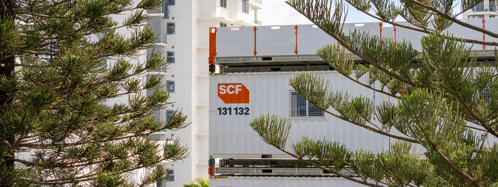 SCF 20Ft Toilet Full Width Trees