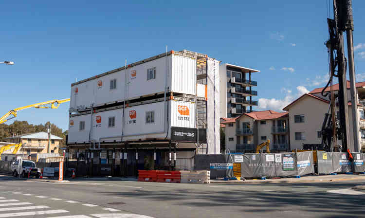 SCF 20Ft Changeroom Full Width