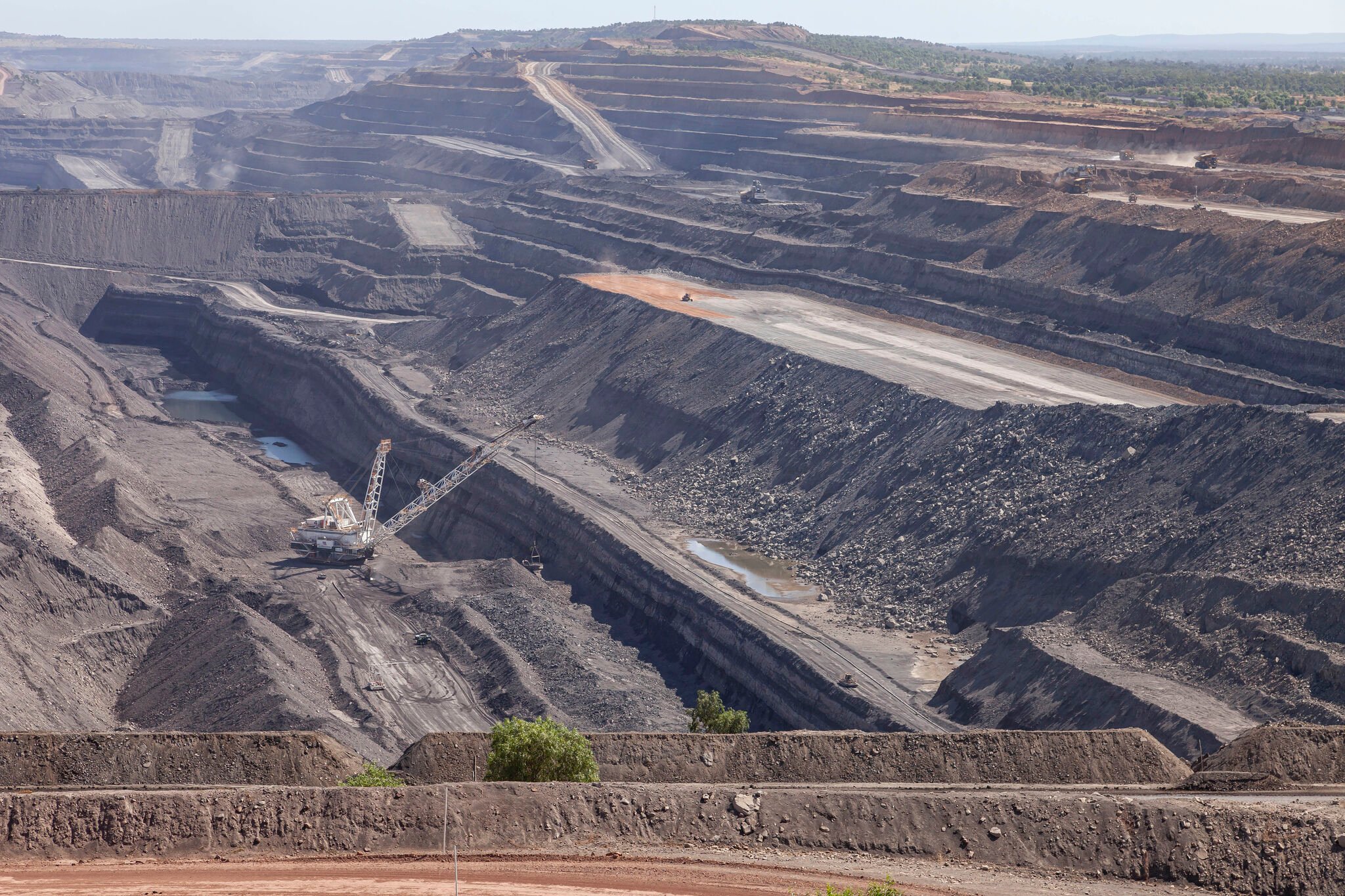 Goonyella Riverside Mine from above.