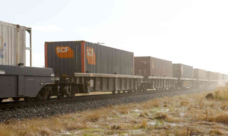 SCF 40Ft Pallet Wide Rail Wagon