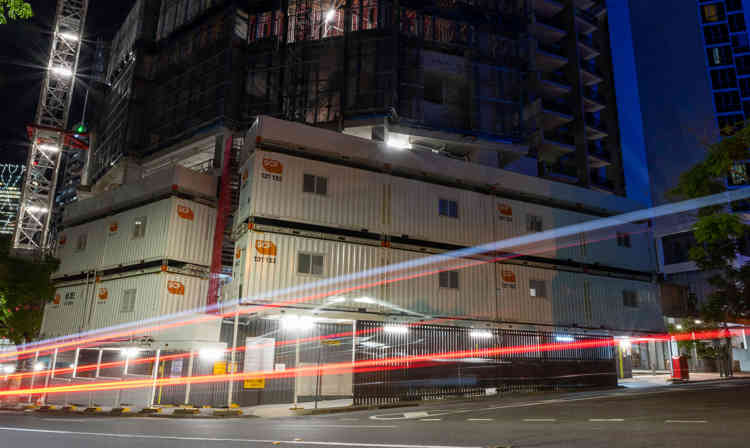 SCF 40Ft Office Lunch Full Width Dark