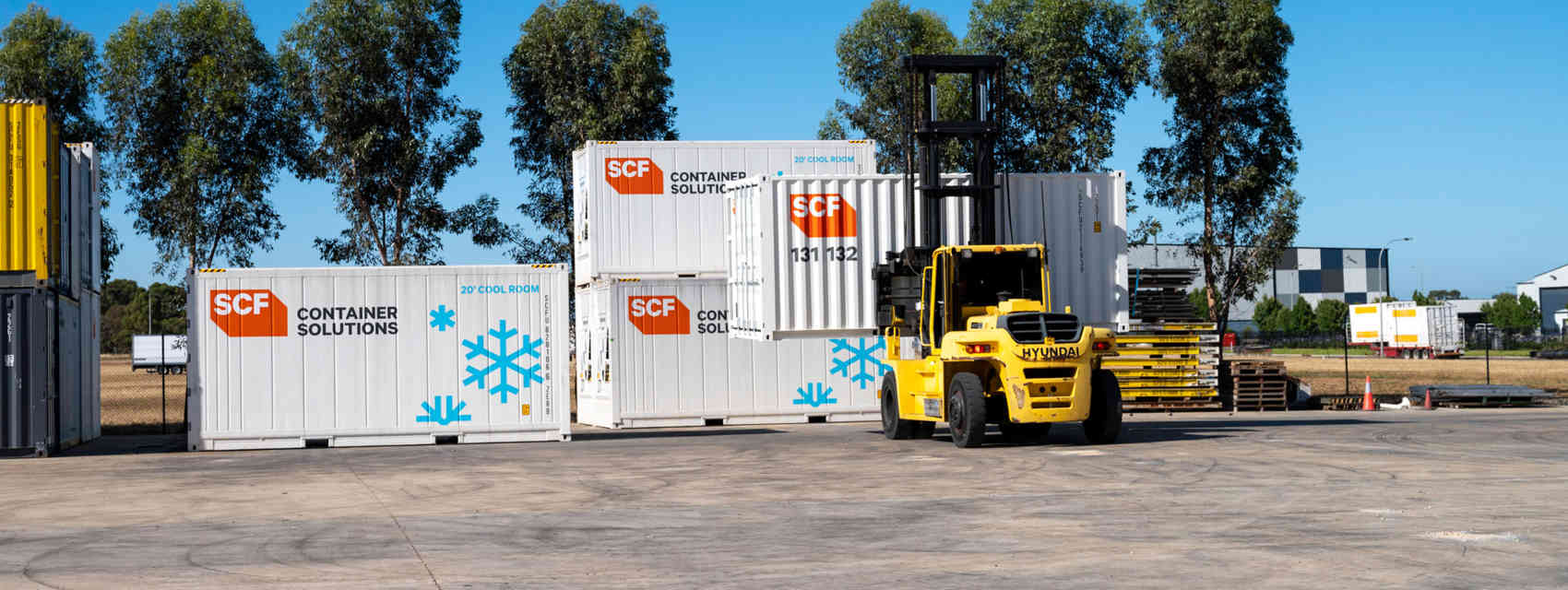 SCF 20Ft Cool Room Full Width Fork