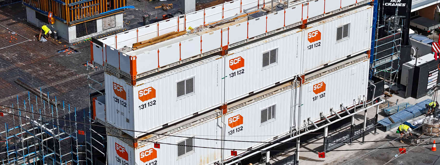 SCF 20Ft Crib Full Width Stack