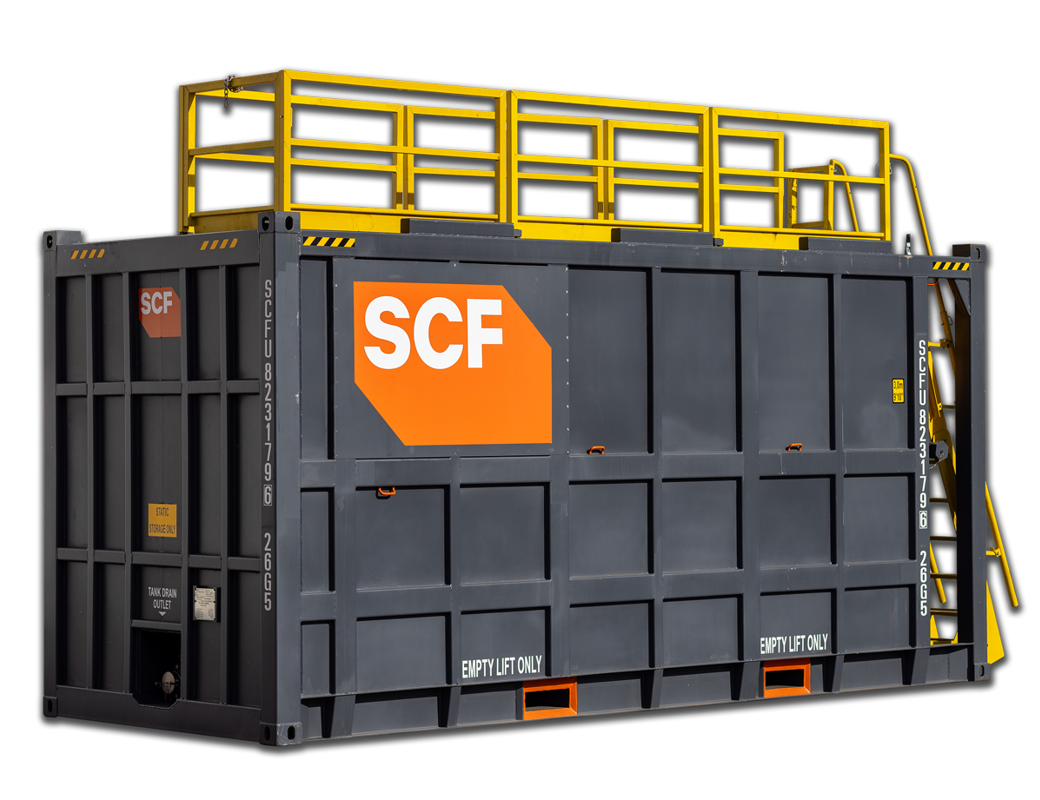 SCF 20ft Flowback Bulk Liquid Tank