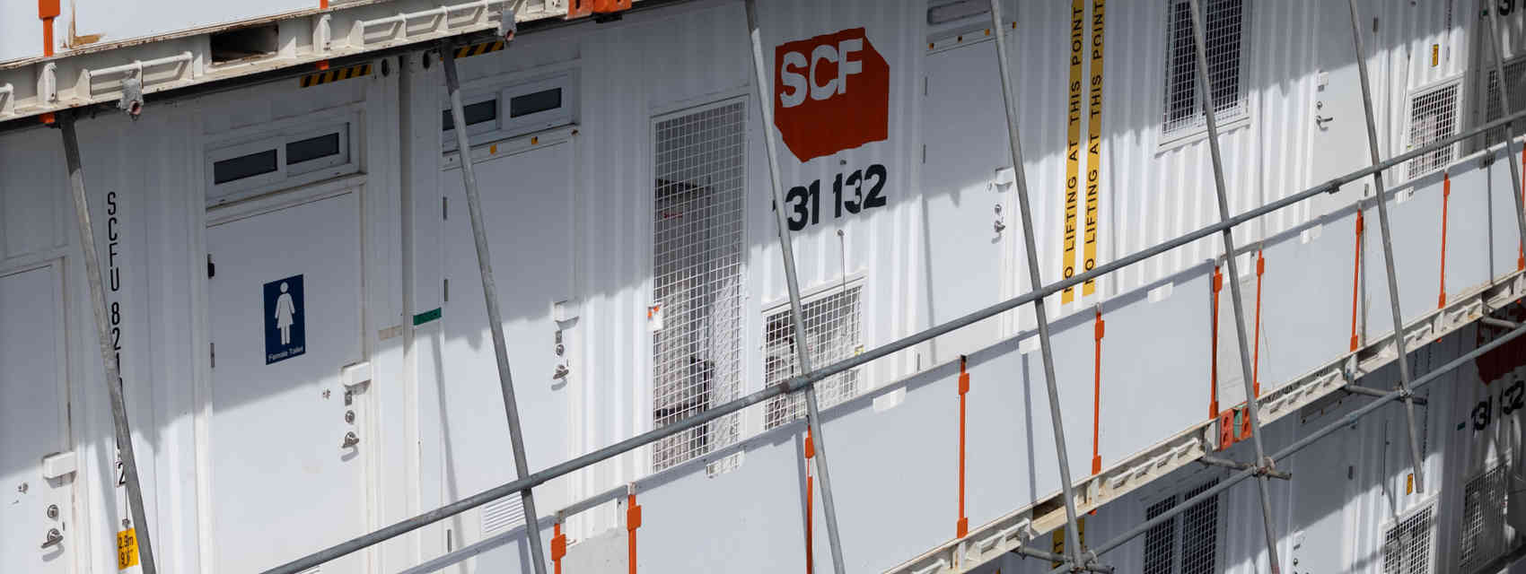 SCF 20Ft Ablution Full Width Stack