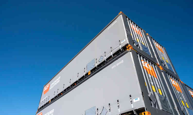 SCF 40Ft Curtain Side Stack