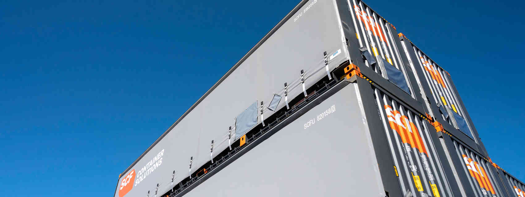 SCF 40Ft Curtain Side Stack