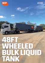 77,000L Wheeled Bulk Liquid Tank - 48ft