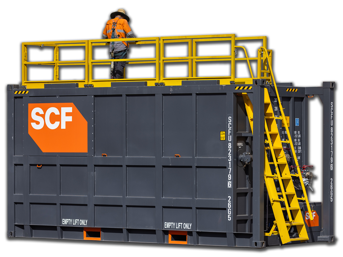 Product Banner Image - 20ft Flowback Tank